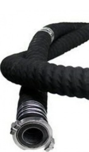 Рукав напорный резиновый со штуцером Ду 25