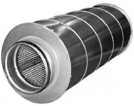 Круглый шумоглушитель CSA 400/600