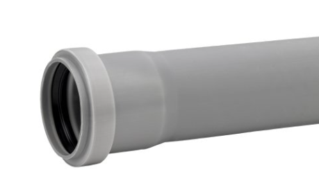Труба канализационная раструбная Ду 110 мм 2 м, Uponor