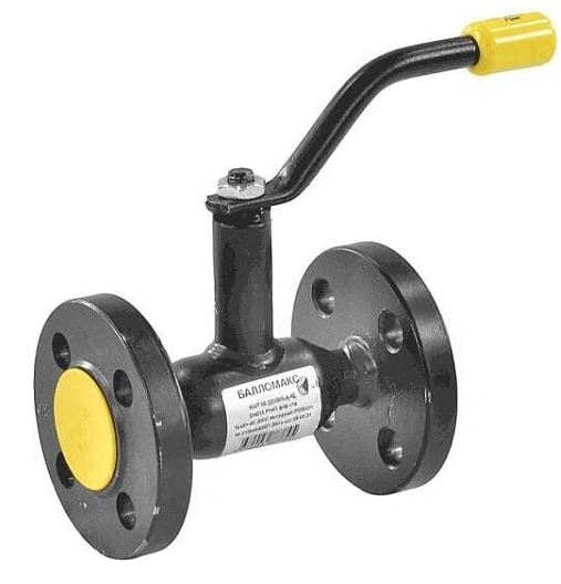 Кран Broen Ballomax Ду 15 Ру 40 шаровый фланцевый сталь 09Г2С