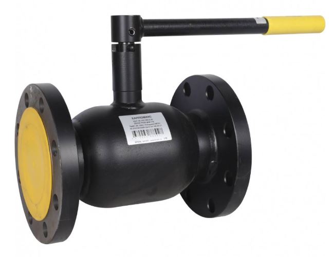 Кран Broen Ballomax Ду 80 Ру 25 шаровый фланцевый сталь 09Г2С